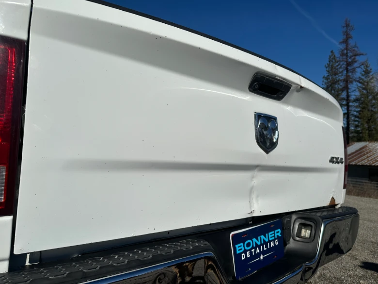 Shiny surface after claybar treatment