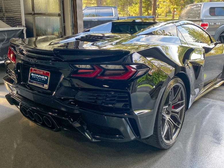 Corvette ceramic coat by bonner mobile detailing