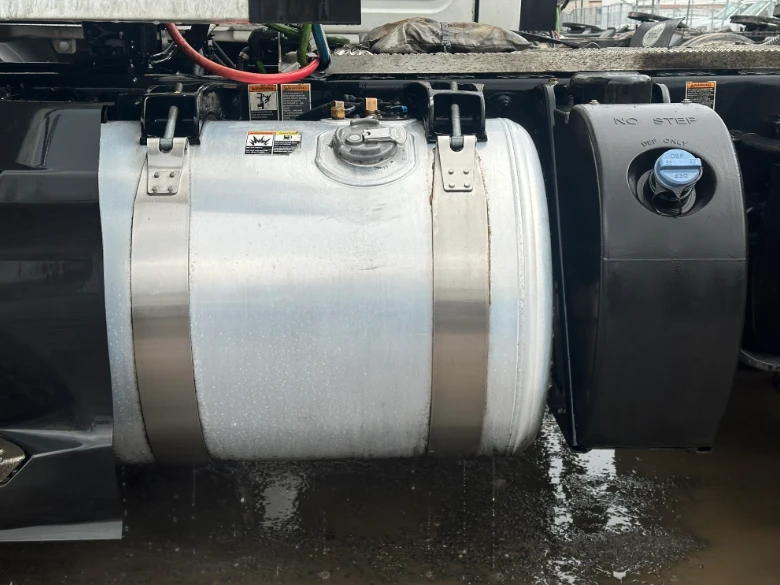 semi tank after cleaning